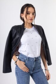 MΠΟΥΦΑΝ ΔΕΡΜΑΤΙΝΗ OPEN FASHION